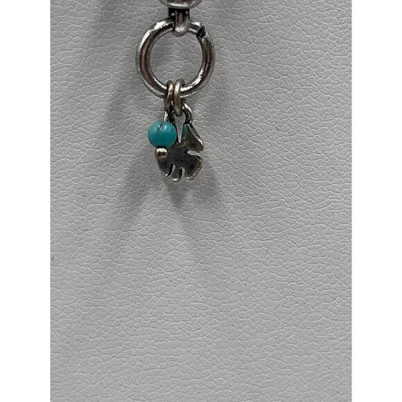 Lucky‎ Brand Statement Long 
Necklace Light Blue Quartz Silver
Tone - Picture 4 of 11